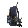 thumbnail image 4 of FORMRS School Backpack with Front Zippered Pocket 12" Elementary Student Travel Daypack, Black Record, 4 of 6