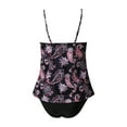 thumbnail image 4 of Birdeem Tankini à Dos à Bretelles Imprimé Conservateur pour Femmes, Ensemble Deux Pièces, Robe de Bain, 4 of 8