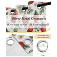 thumbnail image 6 of Summer Fruits Blackout Curtains 2 Panels Watercolors Strawberries Flowers Leafs Rustic Thermal Insulated Grommet Window Curtains for Bedroom Living Room 27.5"x39", 6 of 9
