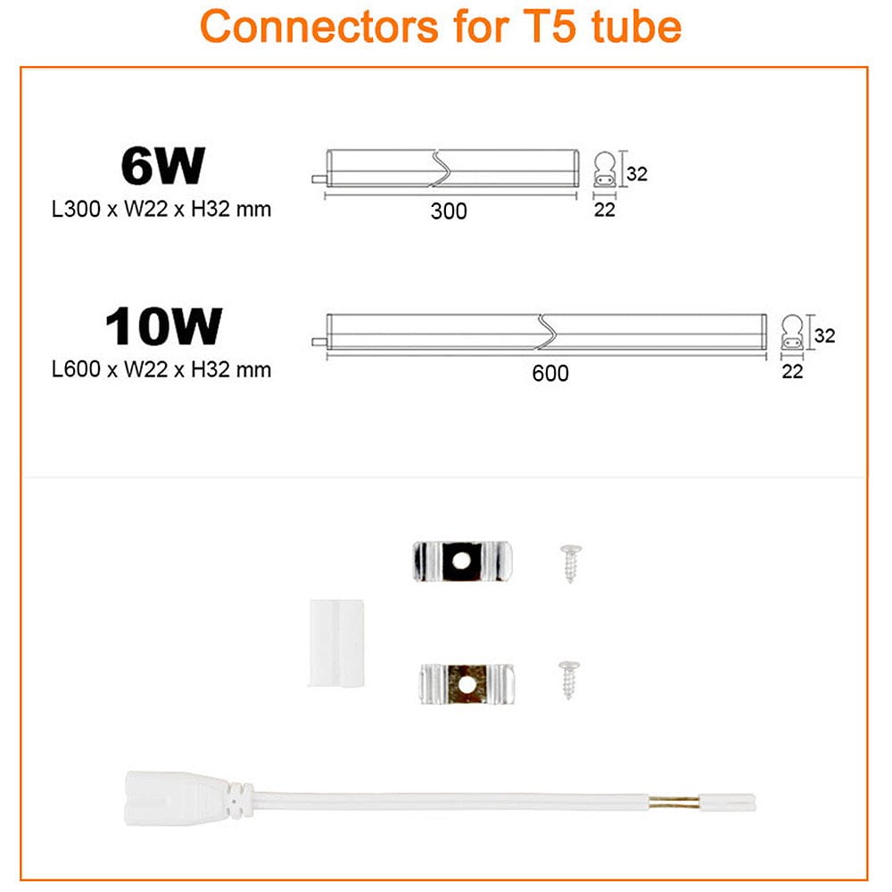 JUNWELL LED Tube T5 Lamp 220V PVC Plastic Fluorescent Light Tube 9W 14W 18W LED Wall Lamp Warm Cold White;LED Tube T5 Lamp 220V Fluorescent Light Tube 9W 14W 18W LED Wall Lamp