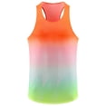 thumbnail image 2 of sususu Backless Workout Tops for Women Sleeveless Cropped Tank Tops Open Back T-Shirt Tennis Yoga Athletic Running Shirts Lightweight Gym Clothes Orange XXXXL, 2 of 4