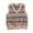 Khaki, variant on Christmas Sweaters for Women Knit Sweater Vest Retro Collar Striped Pullover Sleeveless Top For Casual Wear And Layering Fashion Outfit Ugly Christmas Sweaters