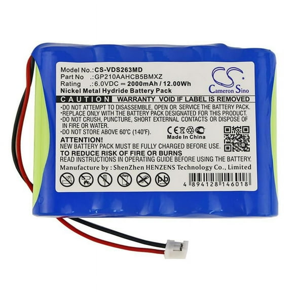 Battery for VDW Silver Reciproc SR2634 V0411630000000 GP210AAHCB5BMXZ 2000mAh