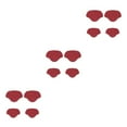 thumbnail image 4 of kurtrusly Semelles Ajustables pour Talons Hauts, Bâton de Réparation de Talons Personnalisable, Rouge Vin, 3Set, 4 of 6
