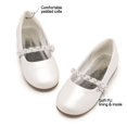 thumbnail image 3 of Zapatos DREAM PAIRS SERENA Bailarinas Mary Jane para Niñas Pequeñas en Marfil, 3 of 8