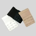 thumbnail image 2 of 9pcs Bra Extender Hooks 3 Rows Elastic Bra Extenders Bra Extension Strap Bra Buckle Underwear Extension Buckle Bra Clasp, 2 of 8