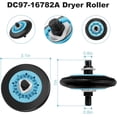 thumbnail image 2 of DV42H5000EW/A3 DV40J3000EW/A2 DV48H7400EW/A2 Trousse de Réparation de Sécheuse Compatible avec les Pièces de Sécheuse Samsung Comprend Rouleau de Sécheuse DC97-16782A 6602-001655 Courroie de Sécheuse DC93-00634A Poulie de Rallonge, 2 of 7