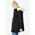 thumbnail image 5 of Ellos Women's Side-Snap Wool Parka Coat, 5 of 6