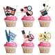 thumbnail image 2 of Decoración cosmética para fiestas, juego de pancartas de feliz cumpleaños con maquillaje cosmético, globos de pintalabios para fiestas con esmalte de uñas, suministros para fiestas de cumpleaños temát, 2 of 5