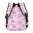thumbnail image 4 of Xecao Rabbit Face Pattern School Backpack for Girls Women Waterproof High School Book Bag Cute Backpack for Men Teens Boys-One Size, 4 of 5