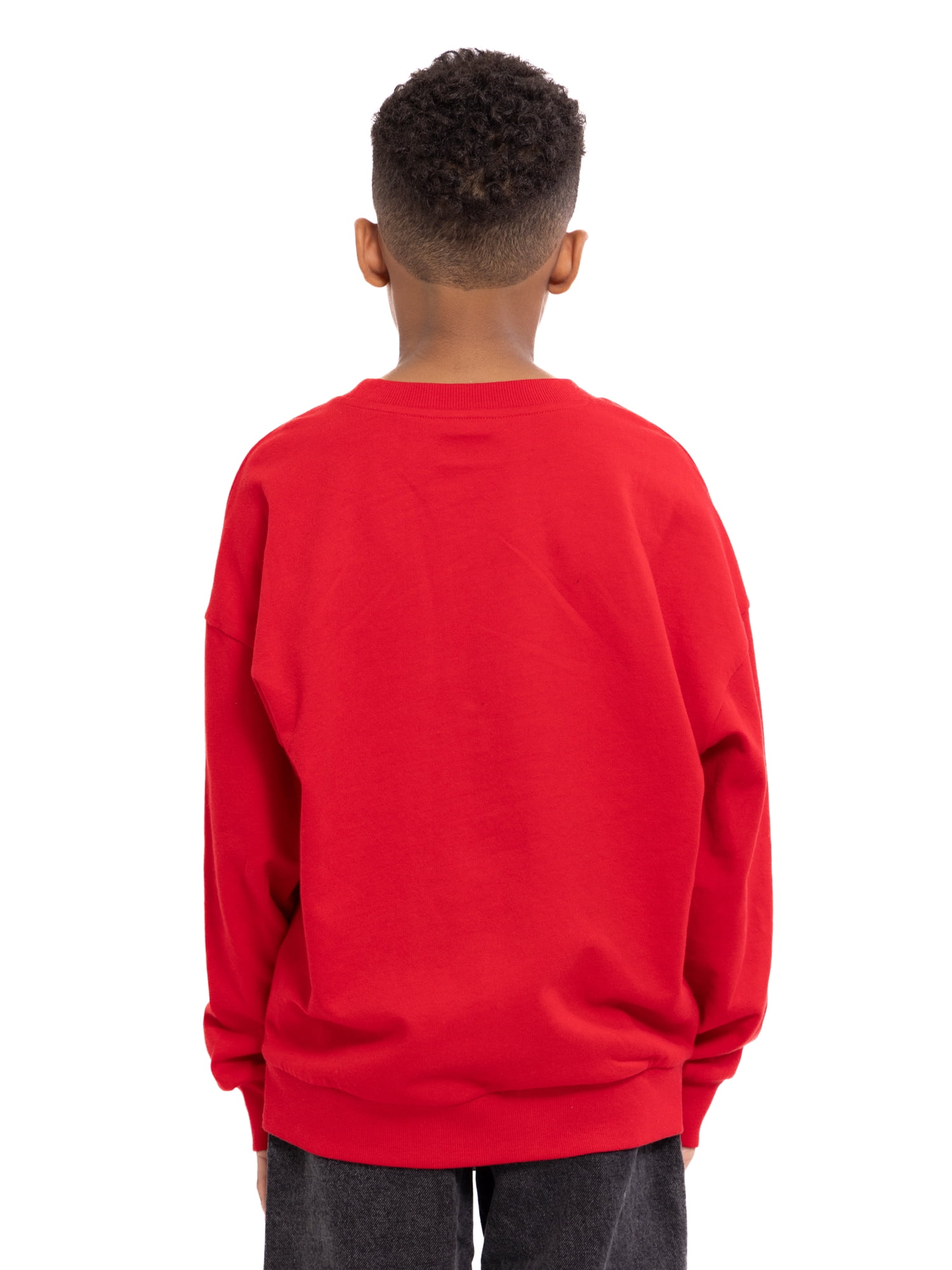 Star Wars Boys Holiday Graphic Sweatshirt with Long Sleeves, Sizes 4-18