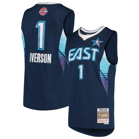 Allen Iverson Eastern Conference Mitchell & Ness Hardwood Classics 2009 NBA All-Star Game Swingman Jersey - (Best Nba All Star Jerseys)