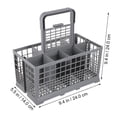 thumbnail image 2 of Toyvian kitchen utensil rack Dishwasher Dish Rack Grey ABS Drain Water Kitchen Organization Homeowners 1Pack, 2 of 6