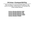 thumbnail image 4 of Zoomtoner Compatible Konica Minolta CF2203 Konica Minolta 4053-501 laser Toner Cartridge Yellow, 4 of 5