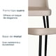 thumbnail image 5 of Set Sillas Mundo In Bohemia 2 Sillas Comedor Sala Moderna Gris Mundo In Bohemia, 5 of 8