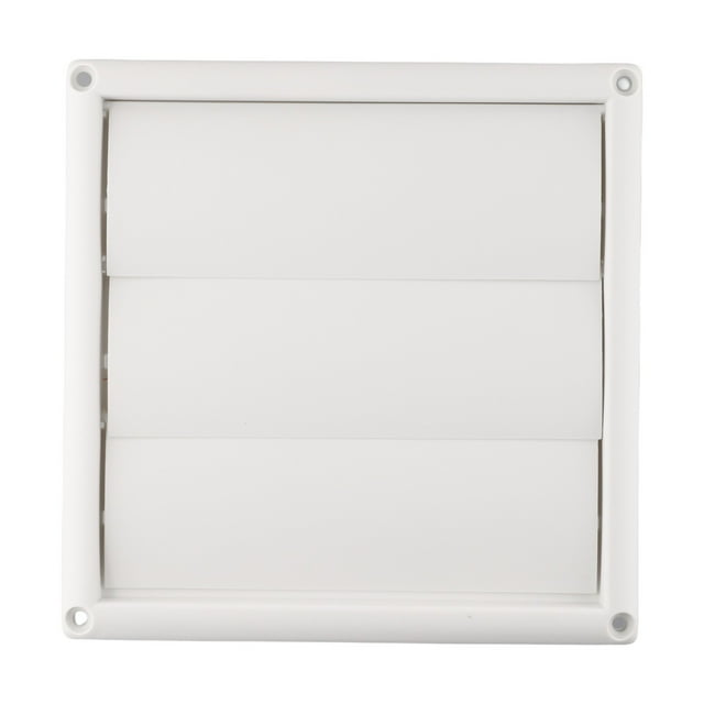 Housse de Ventilation 4-6 Pouces Grille de Ventilation Murale Extérieure Tuyau Blanc Conduit de Ventilation Évacuation Externe Blanc Résistant aux Intempéries