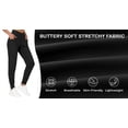thumbnail image 6 of Rosvigor Yoga Joggers Women Athletic Pants for Women Elastic Crossover High Waisted Tapered Casual Pants with Pockets, 6 of 8