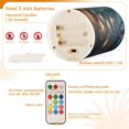 thumbnail image 4 of 2 PCS Flameless Candles with Remote Timer LED Battery Operated Flickering Candle Light for Wedding Table Home Decoration Gifts Fantasy Forest at Night, 4 of 7