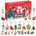 thumbnail image 2 of 2025 Christmas Holiday Advent Calendar 24 Days Holiday Countdown Advent Calendars Holiday Keychain Toys for Kids Festive Party Xmas Party Favor for Girls Boys and Adult-C, 2 of 9