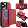 thumbnail image 1 of LC.IMEEKE L5 For iPhone 16 Pro Magnetic Phone Case Leather Back Cover with Detachable Card Holder -, 1 of 5