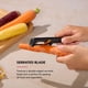 thumbnail image 3 of Pelador de verduras KitchenAid con hoja dentada con protector protector, 3 of 5