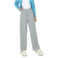 thumbnail image 2 of Pants for Girls Back To School Clothes for Teen Girls Girls Casual Pants Wide Leg Joggers for Kids Comfortable Athletic Trousers Soft Elastic Waist Pants for Daily Activity for Children, 2 of 4