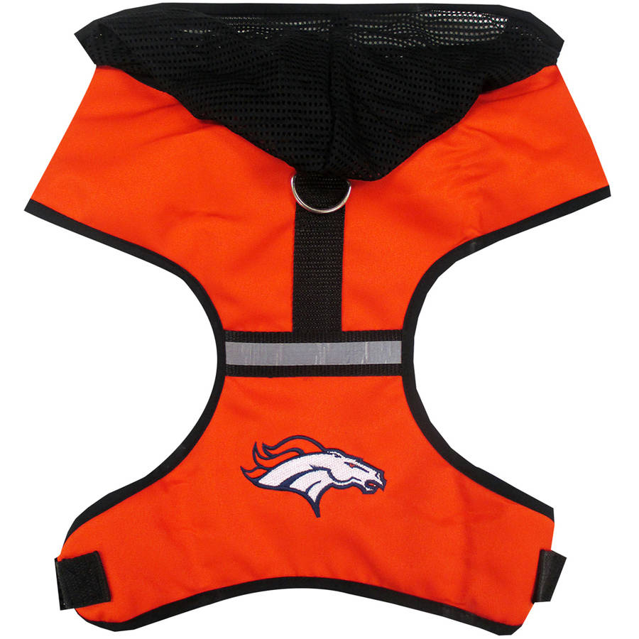 denver broncos dog harness