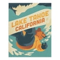 thumbnail image 2 of Lake Tahoe, California, Animal Activities Series, Bear Boarder Lantern Press Artwork (1000 Piece Puzzle, Size 19x27, Challenging Jigsaw Puzzle for Adults and Family, Made in USA), 2 of 4