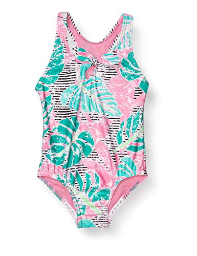 Speedo One Piece Swimsuit Thick Strap Racer Back Printed One-Piece