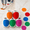 Multicolor-3.5"-500, variant on Multicolor 3.5" 500 Count Vinyl Circle Floor Stickers