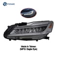 thumbnail image 1 of Headlight LED Type w/DRL Fit 2016 2017 Honda Accord Sedan Touring Driver Side, 1 of 3