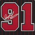 thumbnail image 3 of Dennis Rodman Chicago Bulls Autographed Black 1995 Mitchell & Ness Authentic Jersey - Fanatics Authentic Certified, 3 of 4