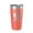Coral, variant on Bigfoot Tumbler Sasquatch Travel Mug Insulated Laser Engraved Coffee Cup Outdoorsman Gift Bigfoot Shadow Silhouette 20 oz Olive Green