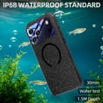 thumbnail image 4 of Funda de teléfono Mangix para iPhone 17 Pro Max a prueba de agua IP68, 4 of 9