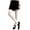 Milky white, variant on ZPAQI Elegant Plaids Pattern Cotton Tights Opaque Stretch Pantyhose Hosiery for Women