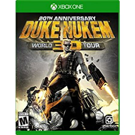 Duke Nukem 3D: 20th Anniversary World Tour Physical Disc Edition, Gearbox Publishing, Xbox One, (Best Xbox 3d Games)