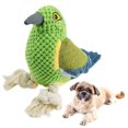thumbnail image 1 of Dog Squeaky Toy Bird: Cute Cotton Rope Dog Chew Toy Puppy Teething Toy for Home, 1 of 7