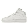 thumbnail image 2 of Nike Kid's Air Force 1 Mid LE Triple White Shoes, from StockX, 2 of 5