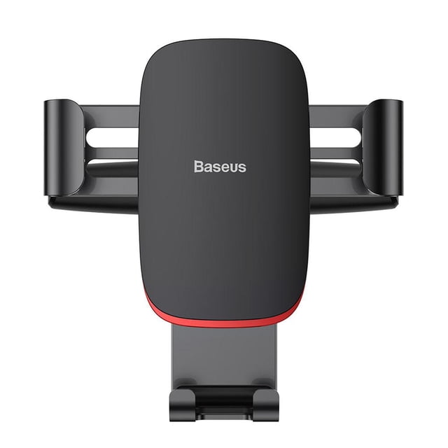 Soporte para teléfono de coche 360 rotación gravedad CD montaje Clip soporte negro