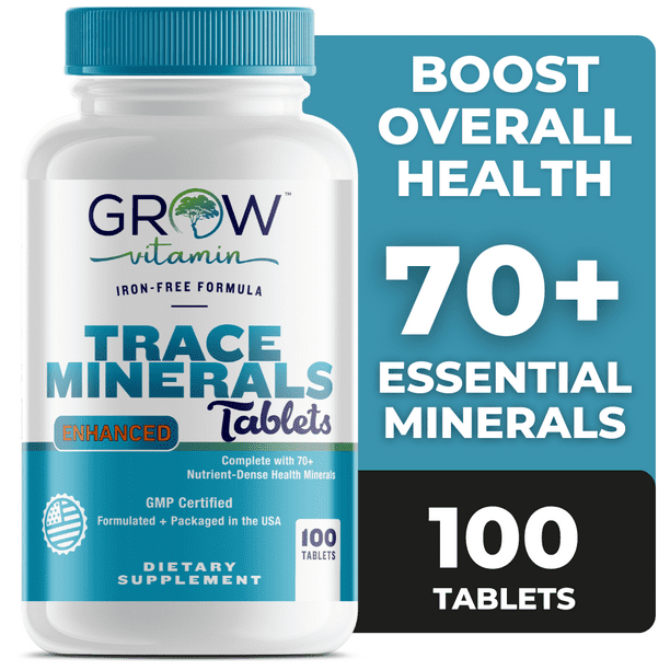 Trace Minerals Enhanced Complex Complete with 70+ NutrientDense
