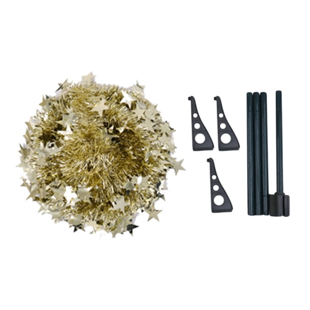 Árbol de Navidad plegable, árbol de Navidad artificial, adornos navideños