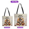 thumbnail image 5 of Happy Halloween Boston Terrier Witches Hat Pumpkin Carving All Over Print 3D Canvas Tote Bag Gentleman Dog Lover Gifts Reusable Handbag - 02019, 5 of 5