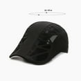 thumbnail image 6 of Men Sun Hat Hollow Out Mesh Sun Protection Quick Dry Summer Advanced Hat for Hiking, 6 of 8