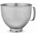 thumbnail image 2 of KitchenAid 5 Quart Tilt Head Hammered Stainless Steel Bowl, KSM5SSBHM, 2 of 4