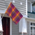 thumbnail image 6 of Kll Purple Yellow Buffalo Plaid Flag 4x6 Ft Parade Party Flag Outdoor Flag Decorative Flag Banner Flags Garden Flag Home House Flags, 6 of 7