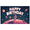 2A, variant on Space Adventure Happy Birthday Banner Astronaut Design Planet Theme Rocket Illustration for Kids Birthday Party Indoor Decoration Celebration