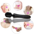 thumbnail image 6 of 10 Powerful Speeds 8 Vibrator Wand Massager, Rechargeable Cordless Personal Big Back Massager with Multi-Mode for Body Therapeutic, Muscle Aches & Sports Recovery (Black), 6 of 6
