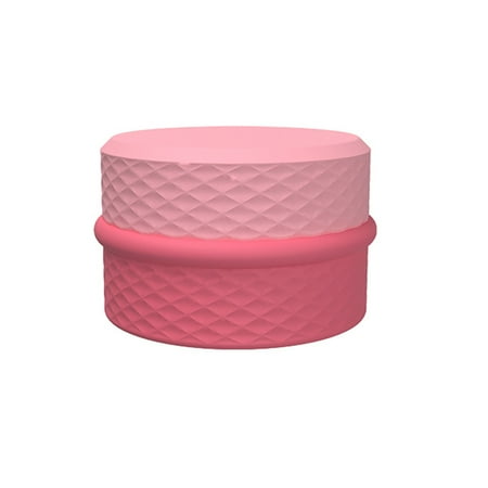 

VEAREAR 1 Set Cream Box Good Sealing Leak-proof Refillable Partitioned Storage with Spoon Foundation Moisturizer Face Cream Pill Storage Box Home Supply