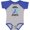 Baseball Heather and Royal, variant on Inktastic Suicide Prevention Awareness Hope Support and Love Boys or Girls Baby Bodysuit