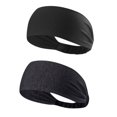 thumbnail image 4 of Diademas Deportivas De Fibra De Poliéster, 2 Uds., Unisex, Elásticas, Que Absorben El Sudor, Antideslizantes, Para Correr, Deportes, Viajes, Fitness, Equitación ANGGREK Elastic Headbands, 4 of 8